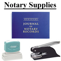 Notary Supplies