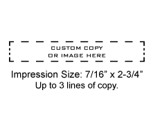 MAXSTAMP-SI15 - MaxStamp SI-15 Self-Inking Stamp