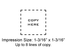 MaxStamp SI-5280 Self-Inking Stamp