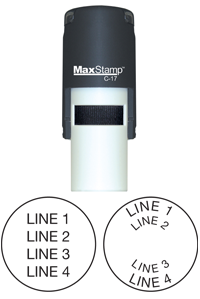 MaxStamp C-17 Self-Inking Stamp