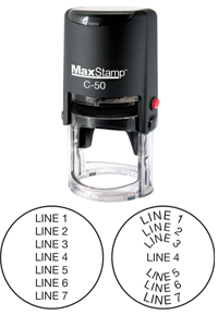 MaxStamp C-50 Self-Inking Stamp